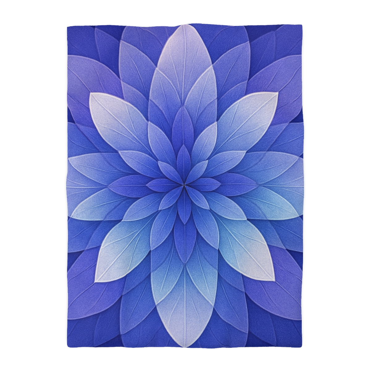 Petal Prism Overlap designer printed duvets