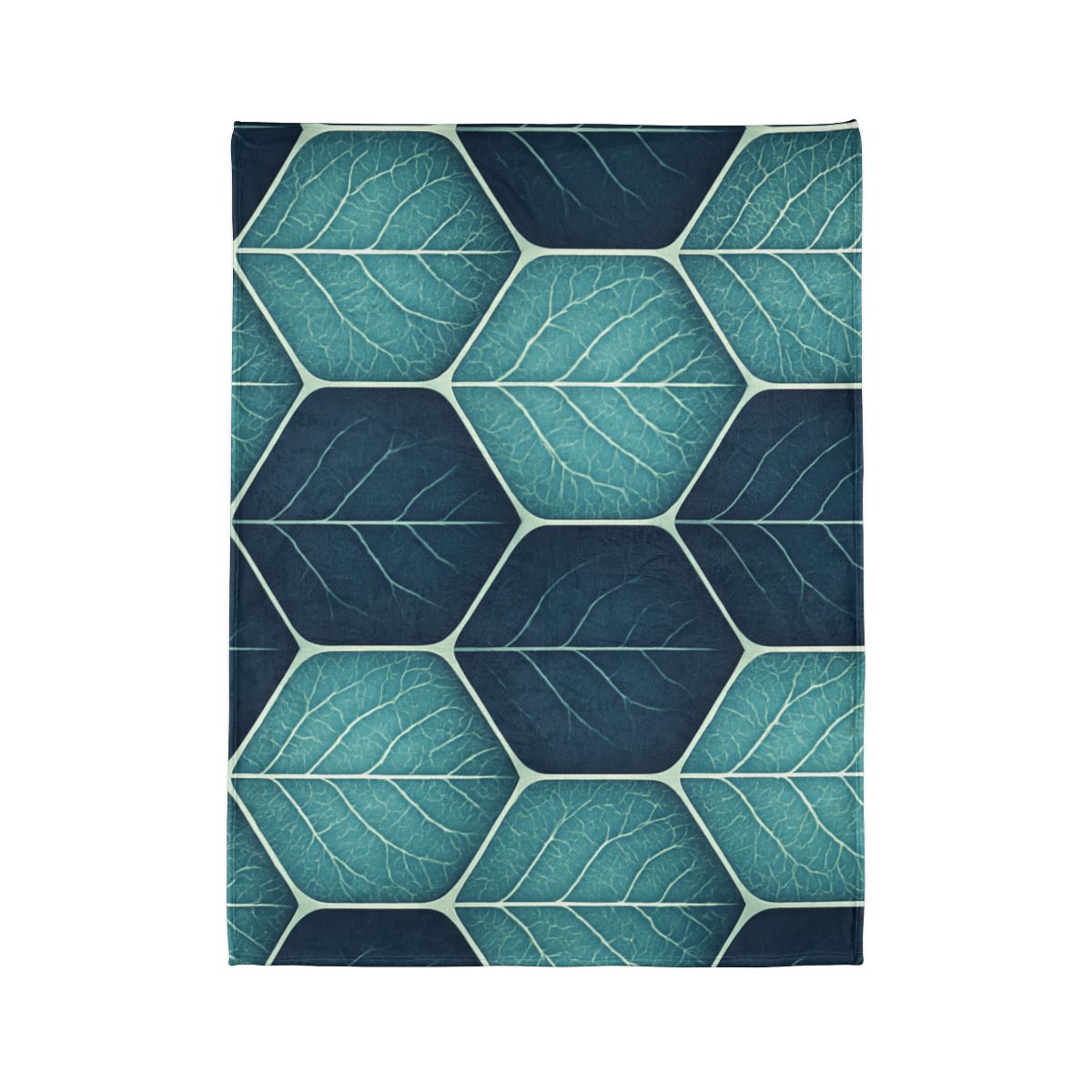 Leaf Lattice Radiance stylish throw blankets
