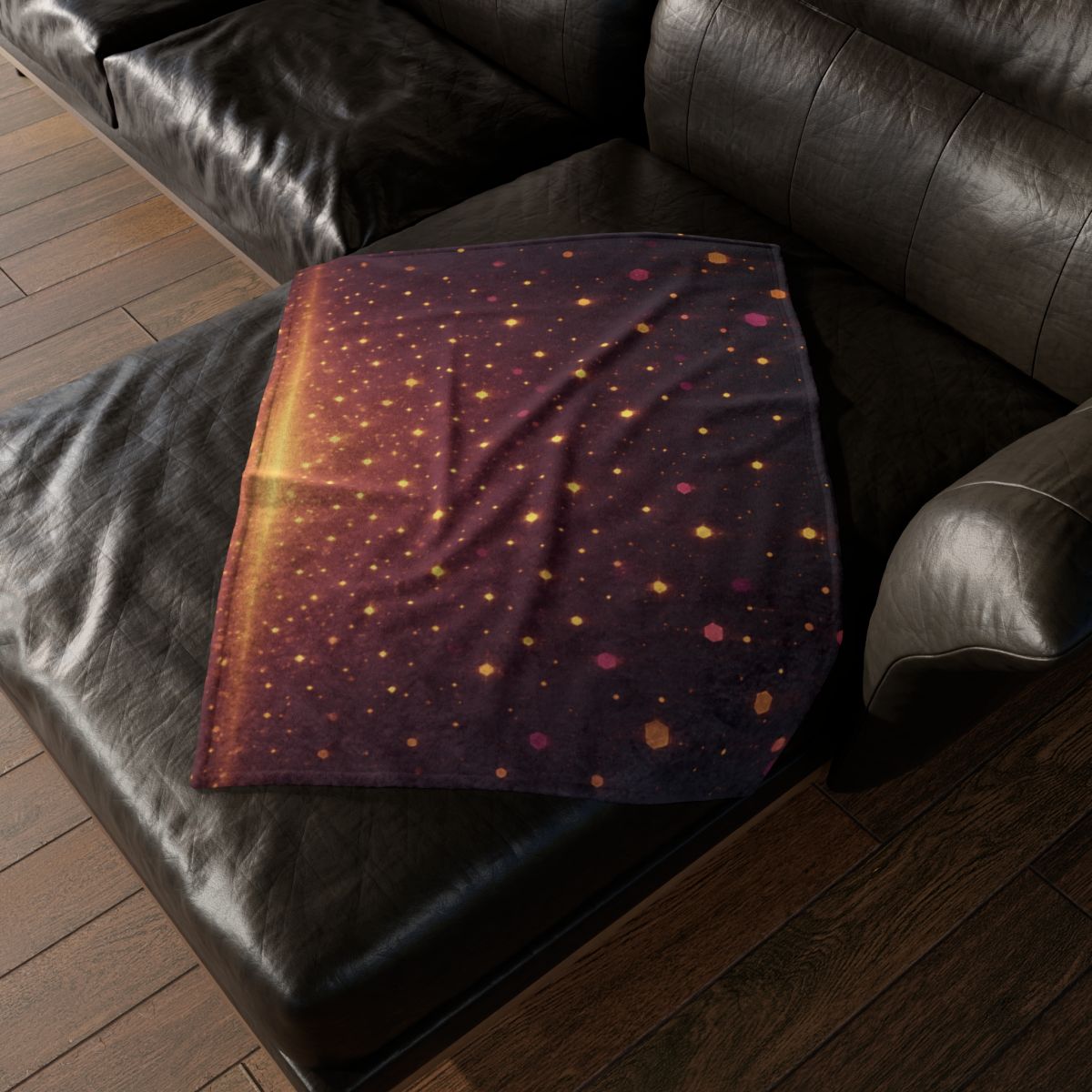 Photon Rain Mosaic warm winter blankets