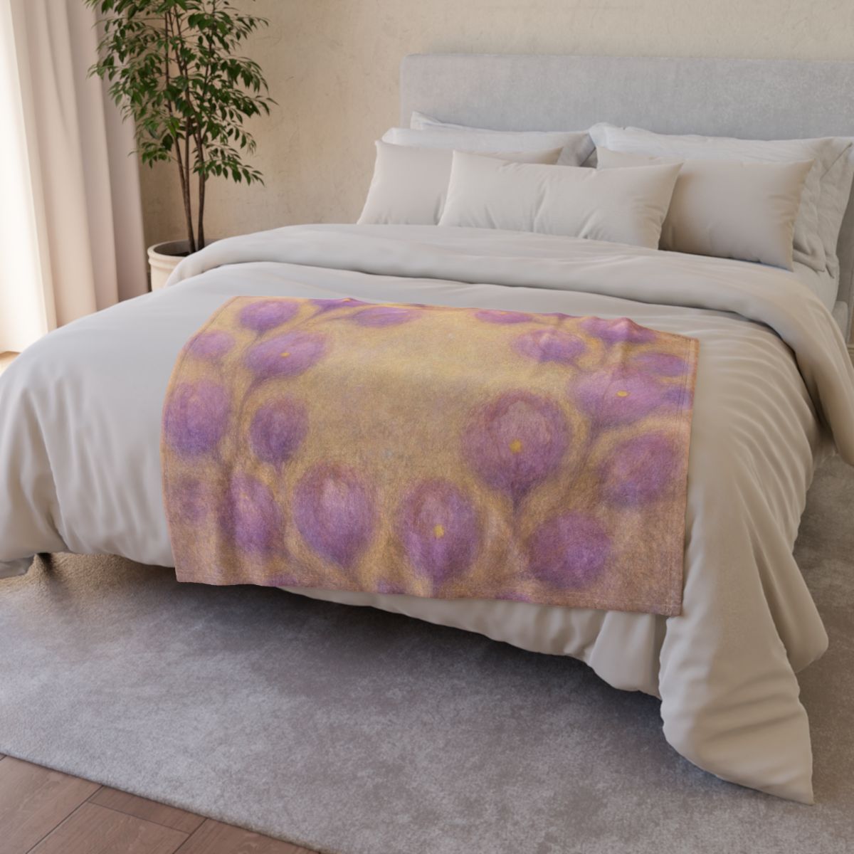 Bud Cluster Halo custom blankets