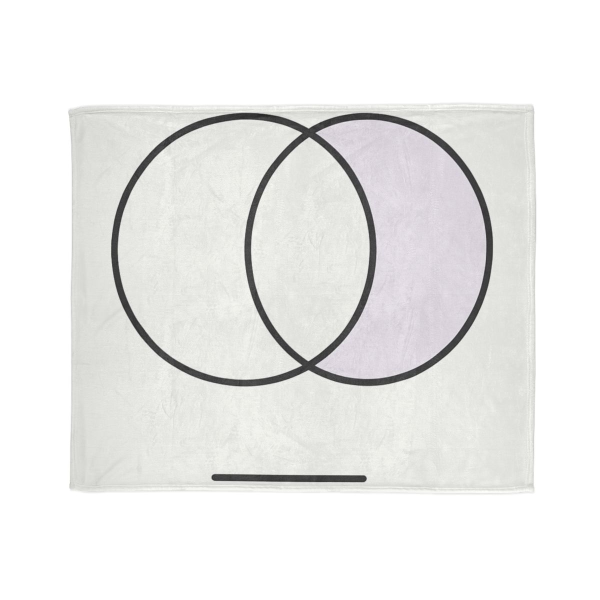 Quiet Eclipse Pairing personalized cozy blankets