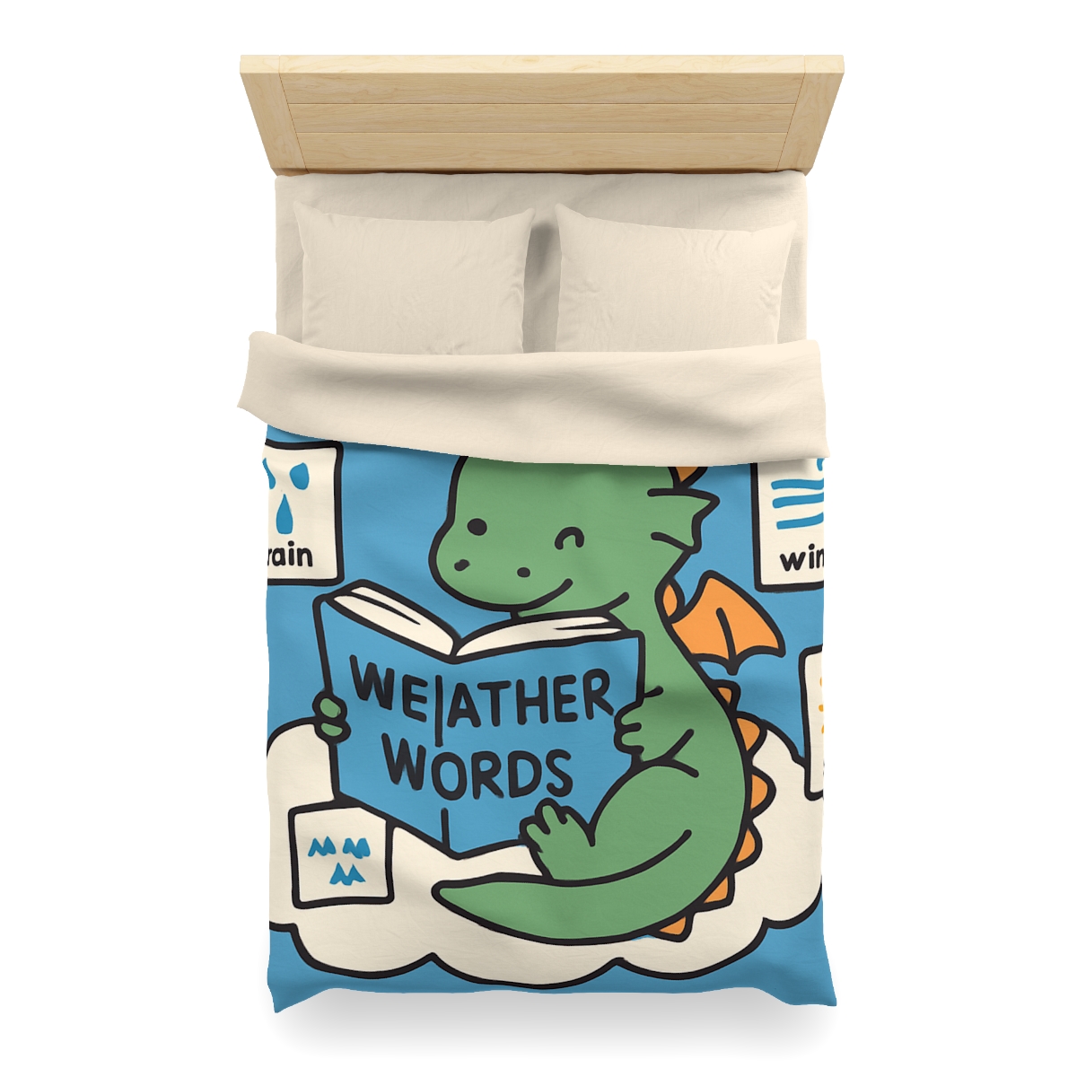 Cloud Library Dragon custom duvets