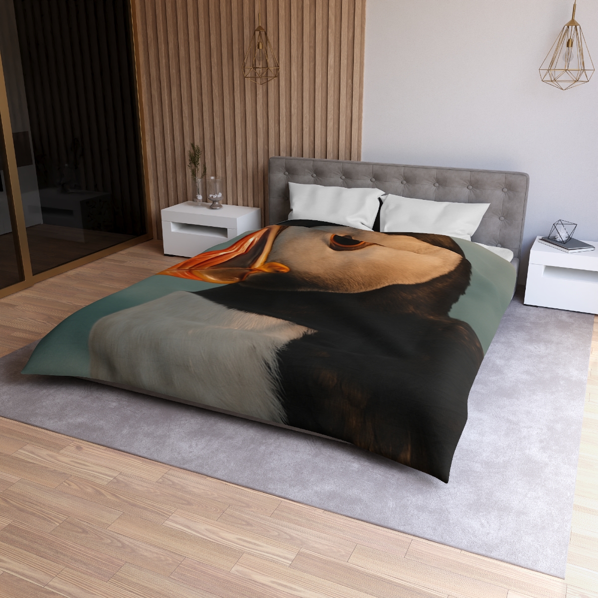 Dawn Beacon Puffin duvets for gifts