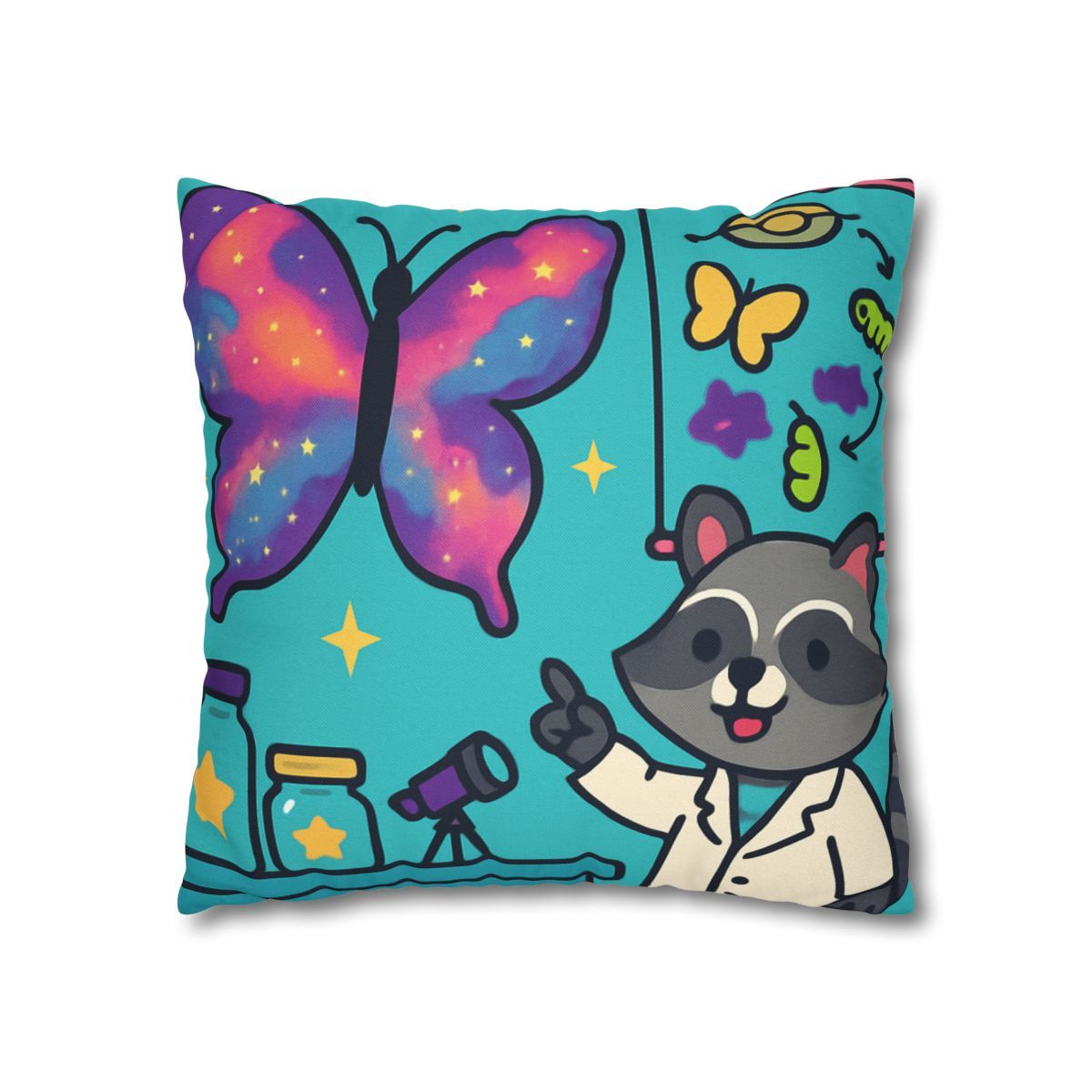 Nebula Garden Butterflies Lab custom pillow cases