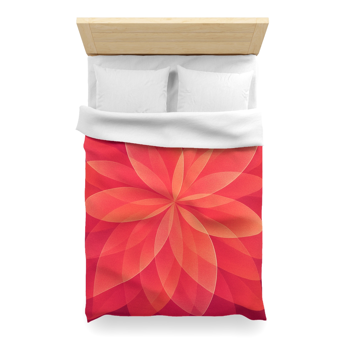 Petal Prism Overlap unique patterned duvets