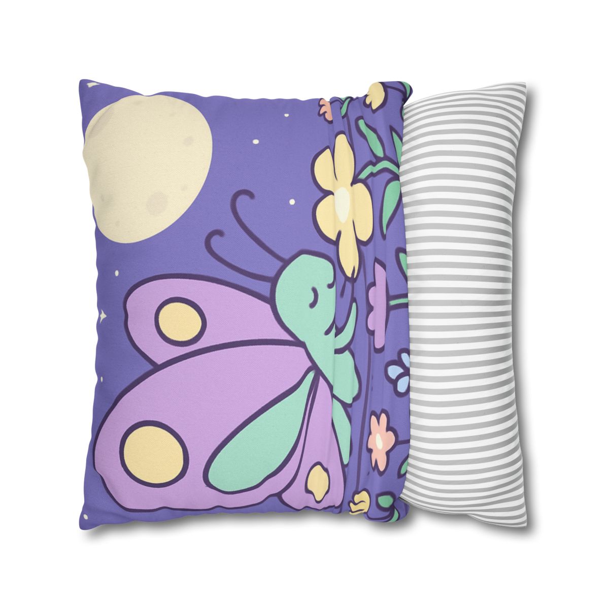 Moon Garden Butterfly designer print pillow cases
