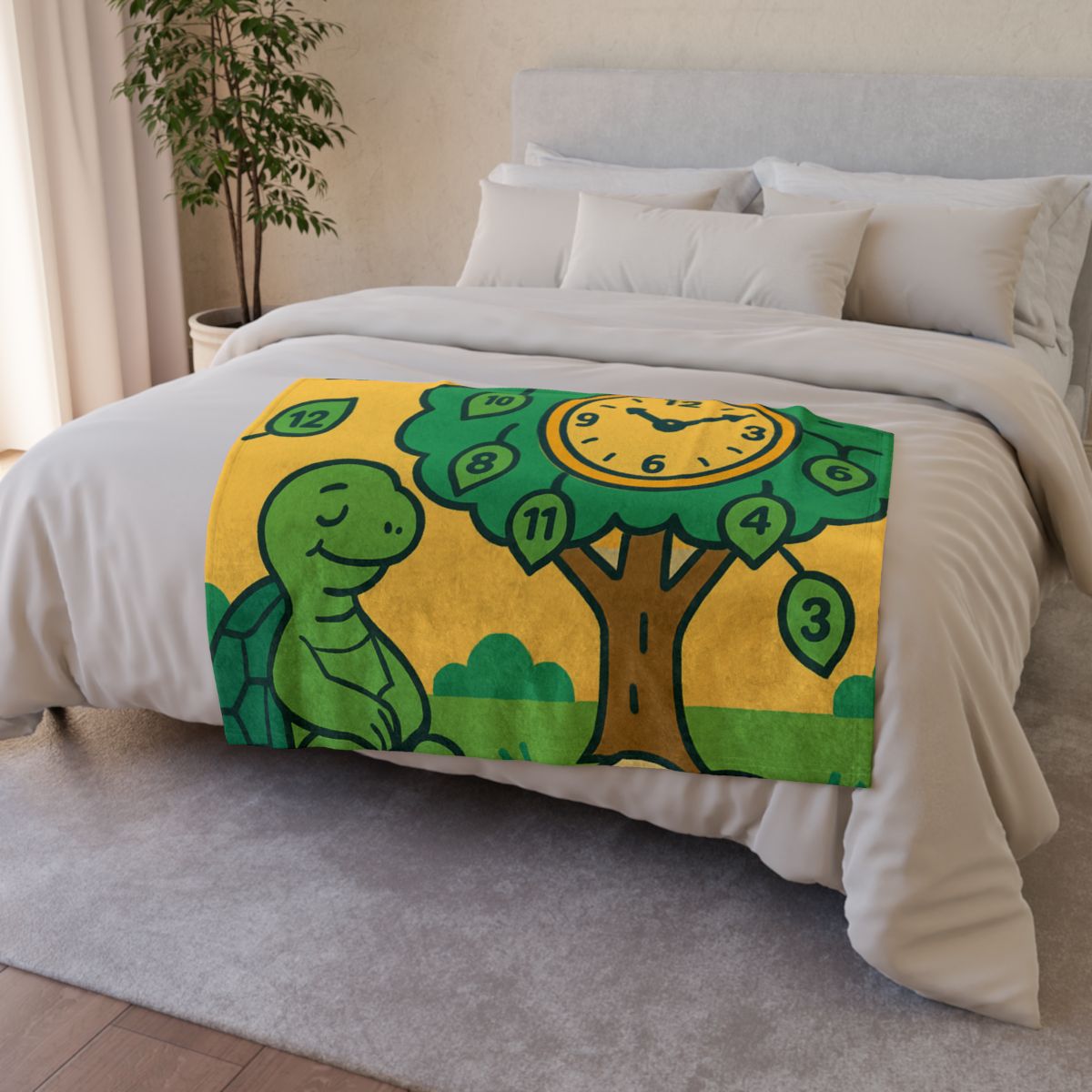 Time-Tree Turtle Tales custom blankets