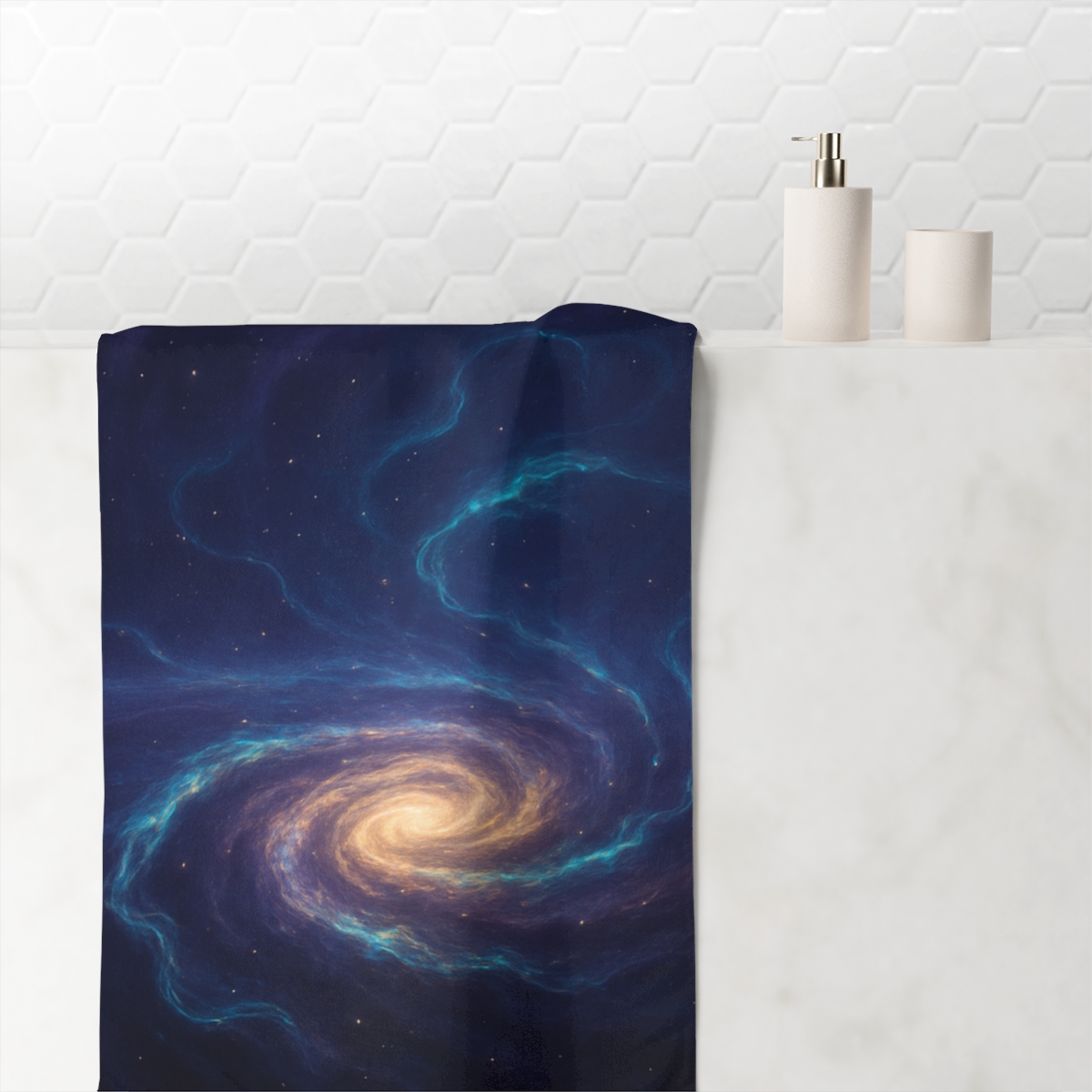 Nebula Spiral Embrace trendy hand towels