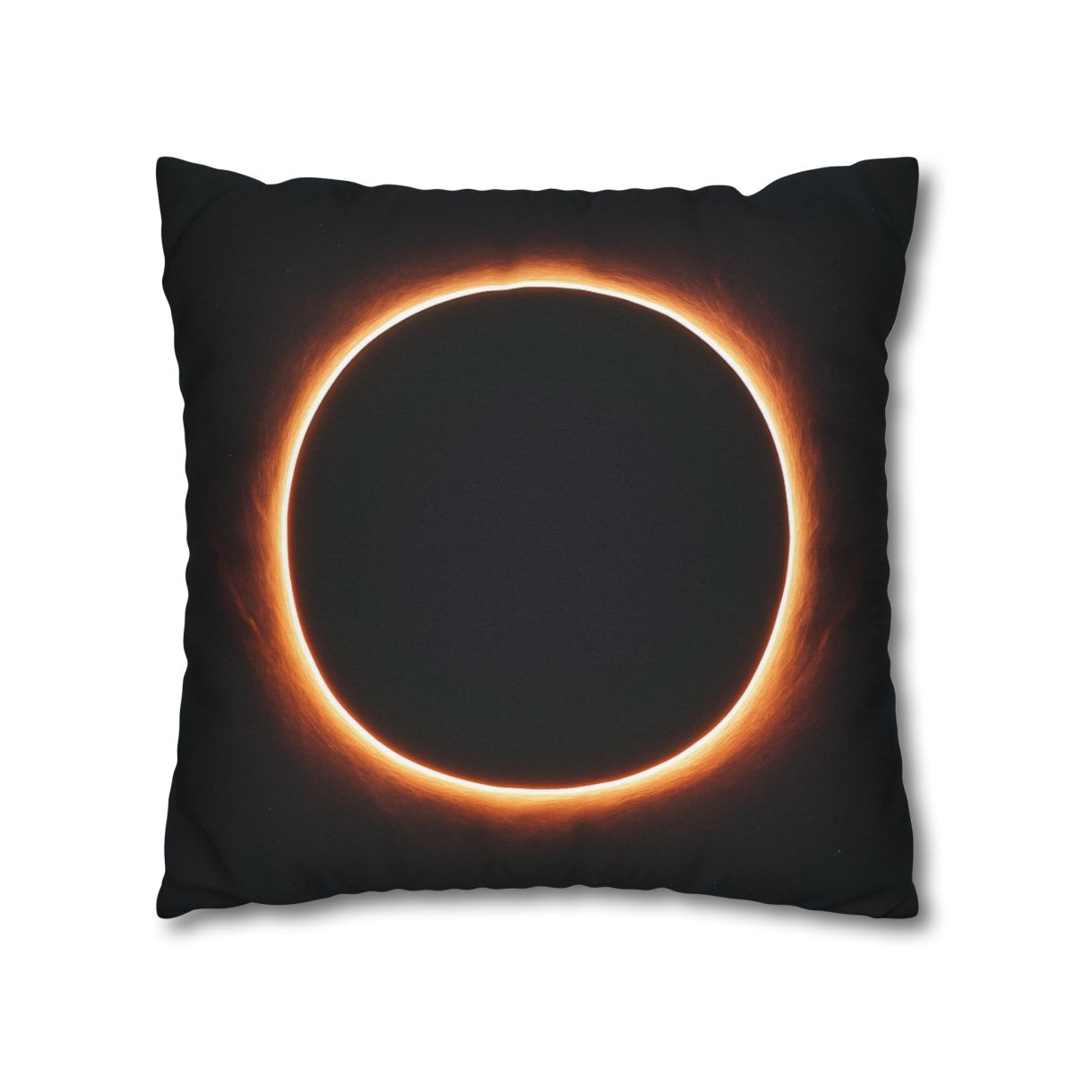 Dark Horizon Singularity Glow personalized pillow covers