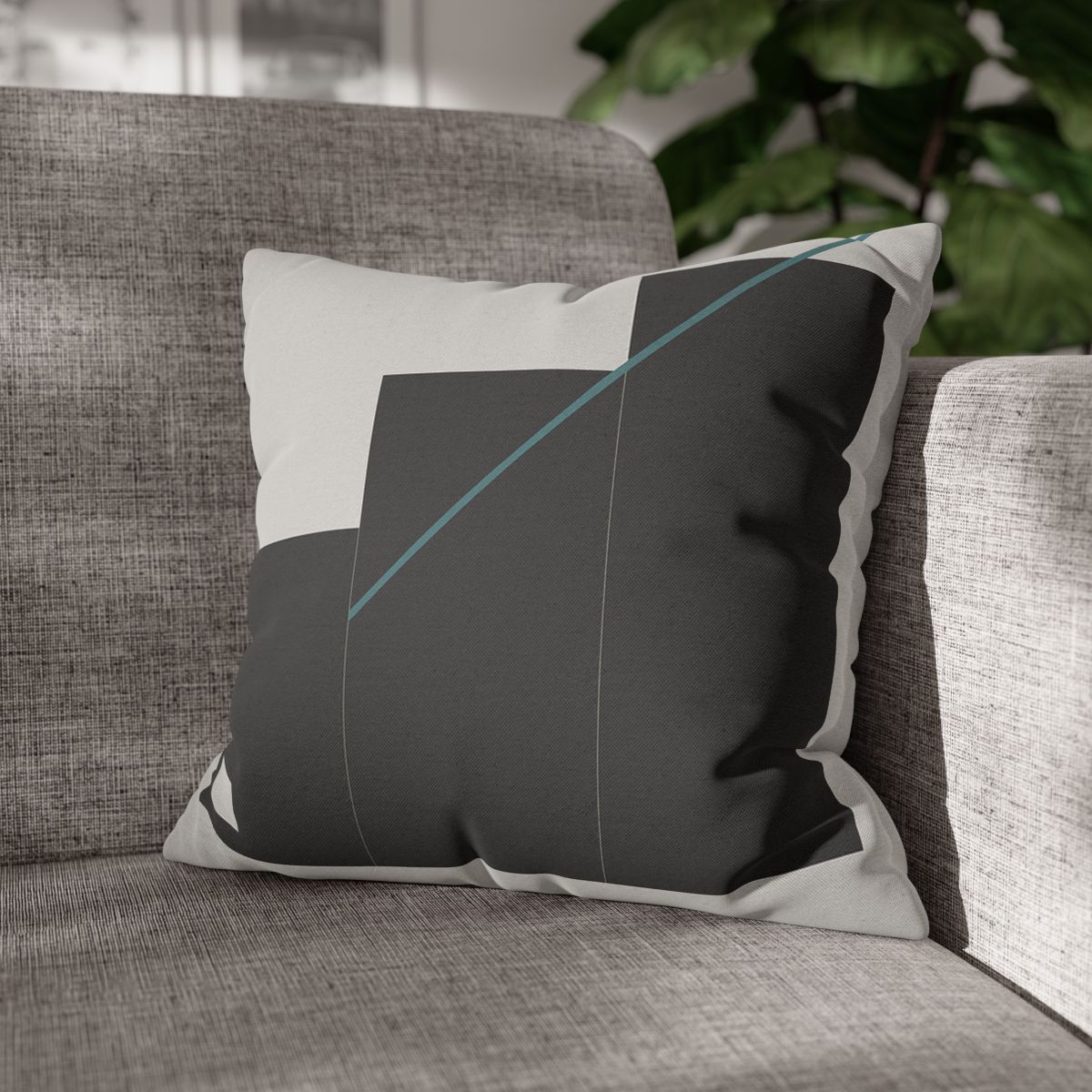Stepped Rectangles With Quiet Diagonal stylish decorative pillowcases