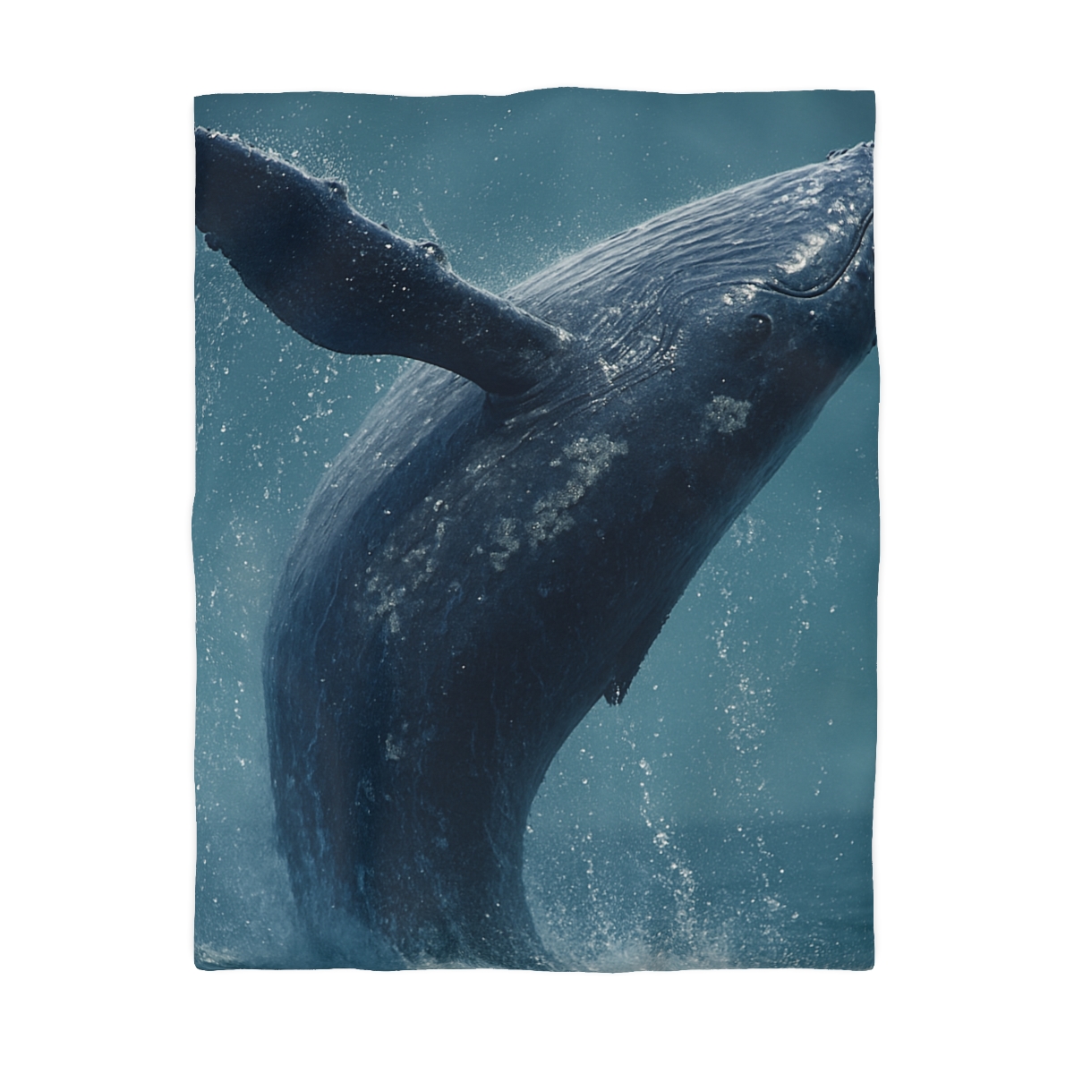 Ocean Song Humpback Whale designer printed duvets