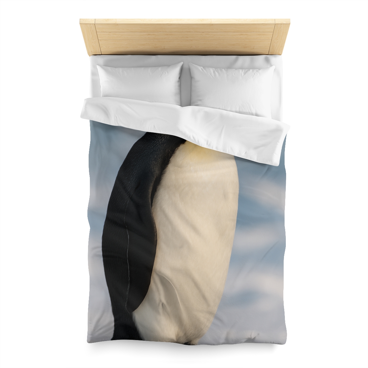 Aurora Drifter Emperor Penguin stylish duvet covers