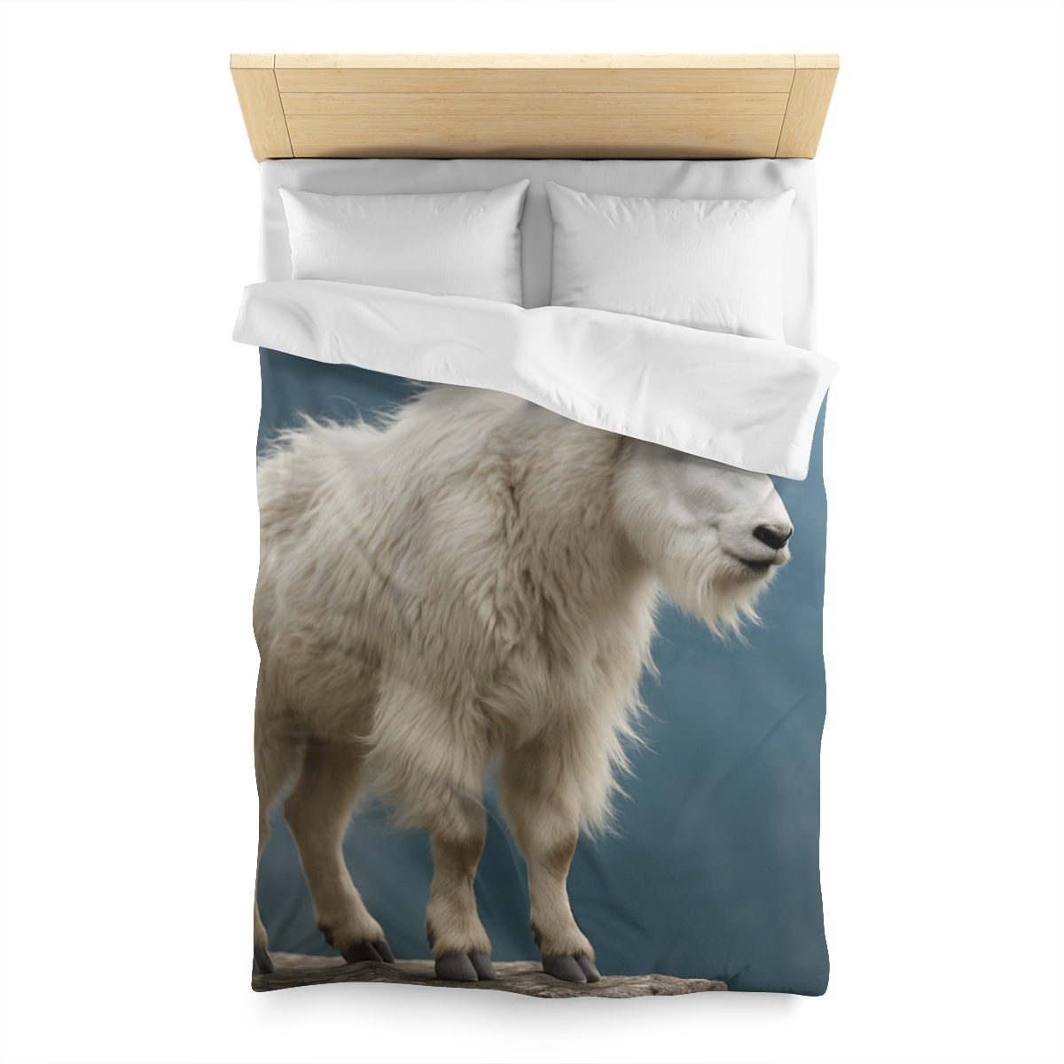 Glimmer Peak Mountain Goat trendy bedroom duvets