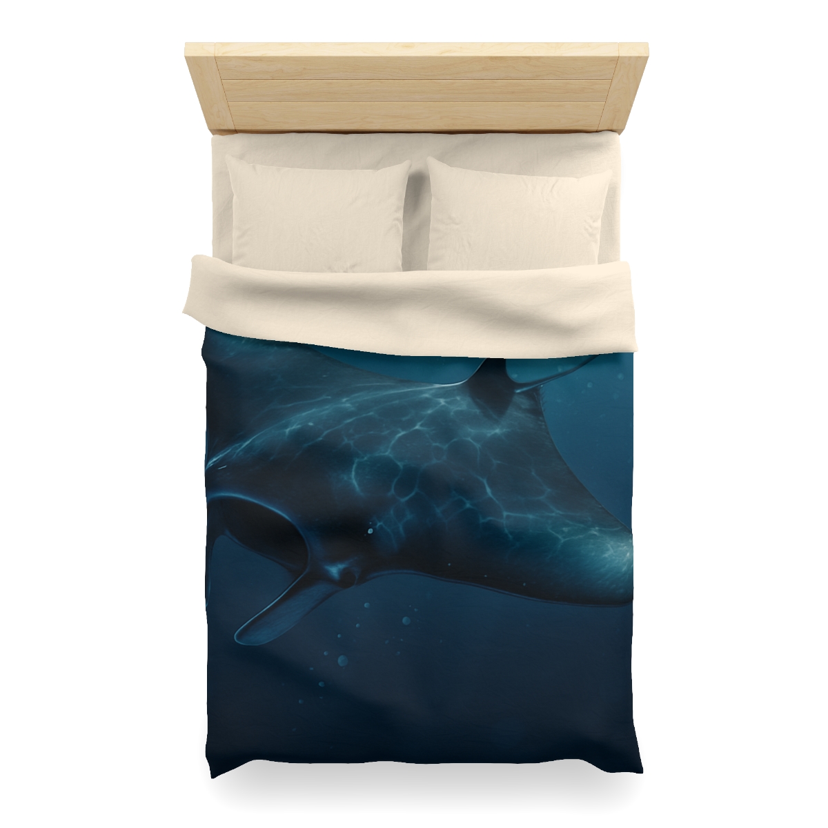 Starlit Surge Manta Ray unique patterned duvets