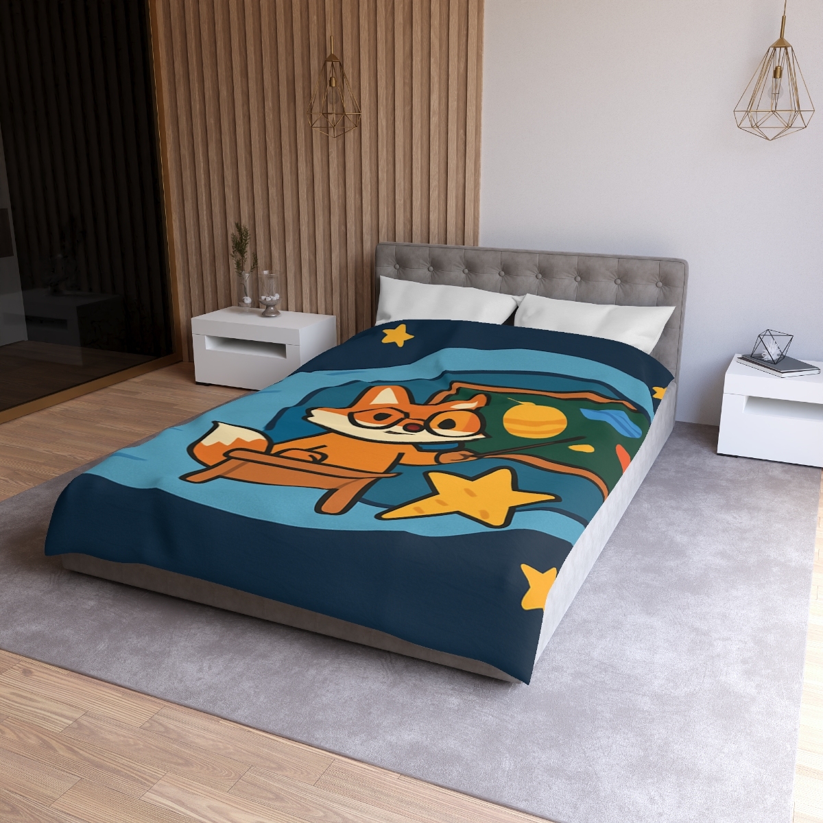 Comet Classroom With The Curious Fox warm winter duvets