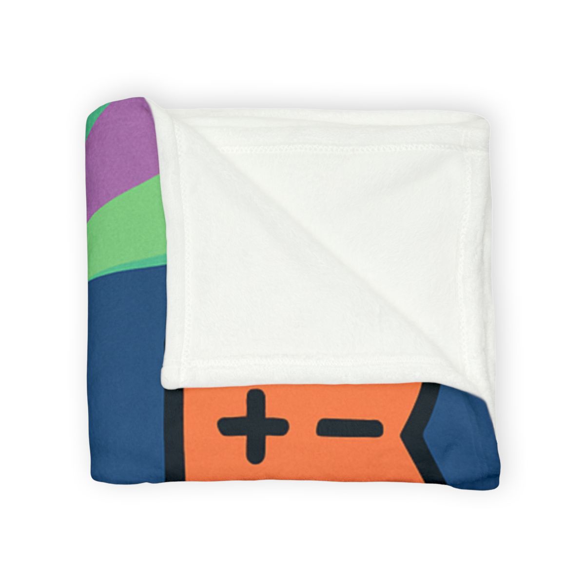 Polar Bear Aurora Math Camp custom blankets