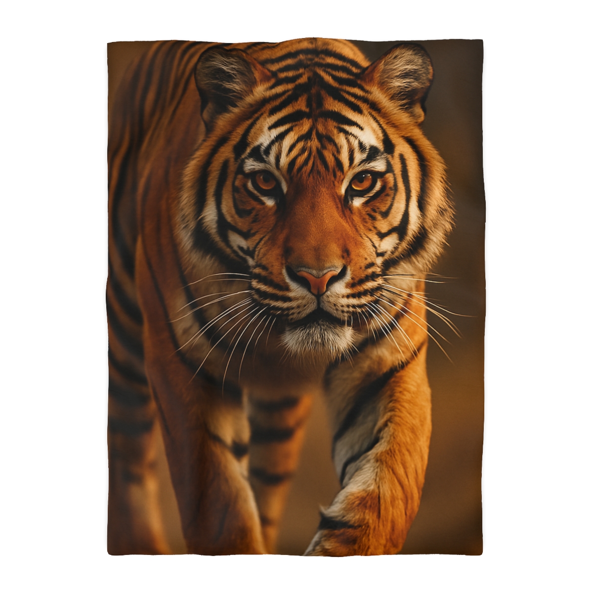 Dusk Herald Bengal Tiger designer printed duvets