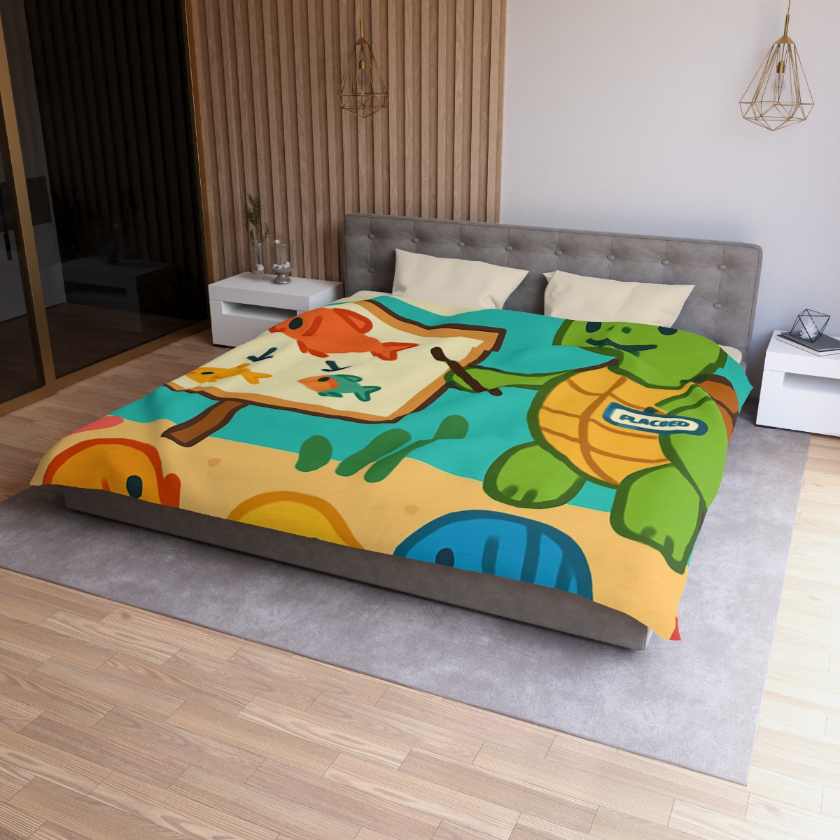 Coral Classroom Sea Turtle Guide trendy bedroom duvets