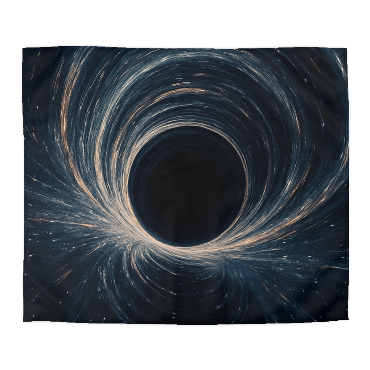 Gravity Well Vortex personalized bedding duvets