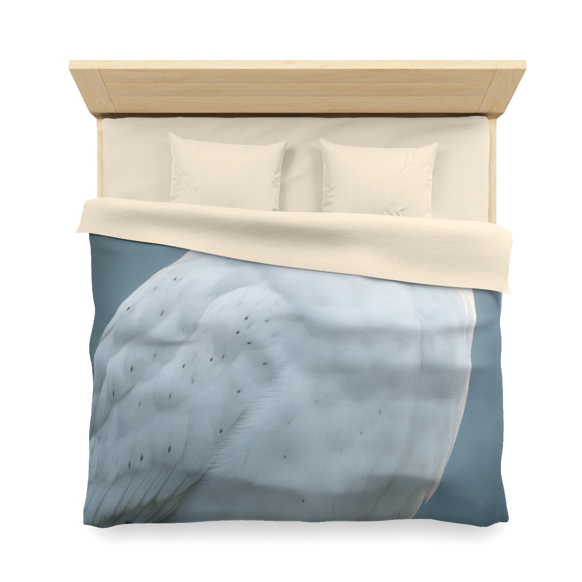 Twilight Watcher Snowy Owl stylish duvet covers