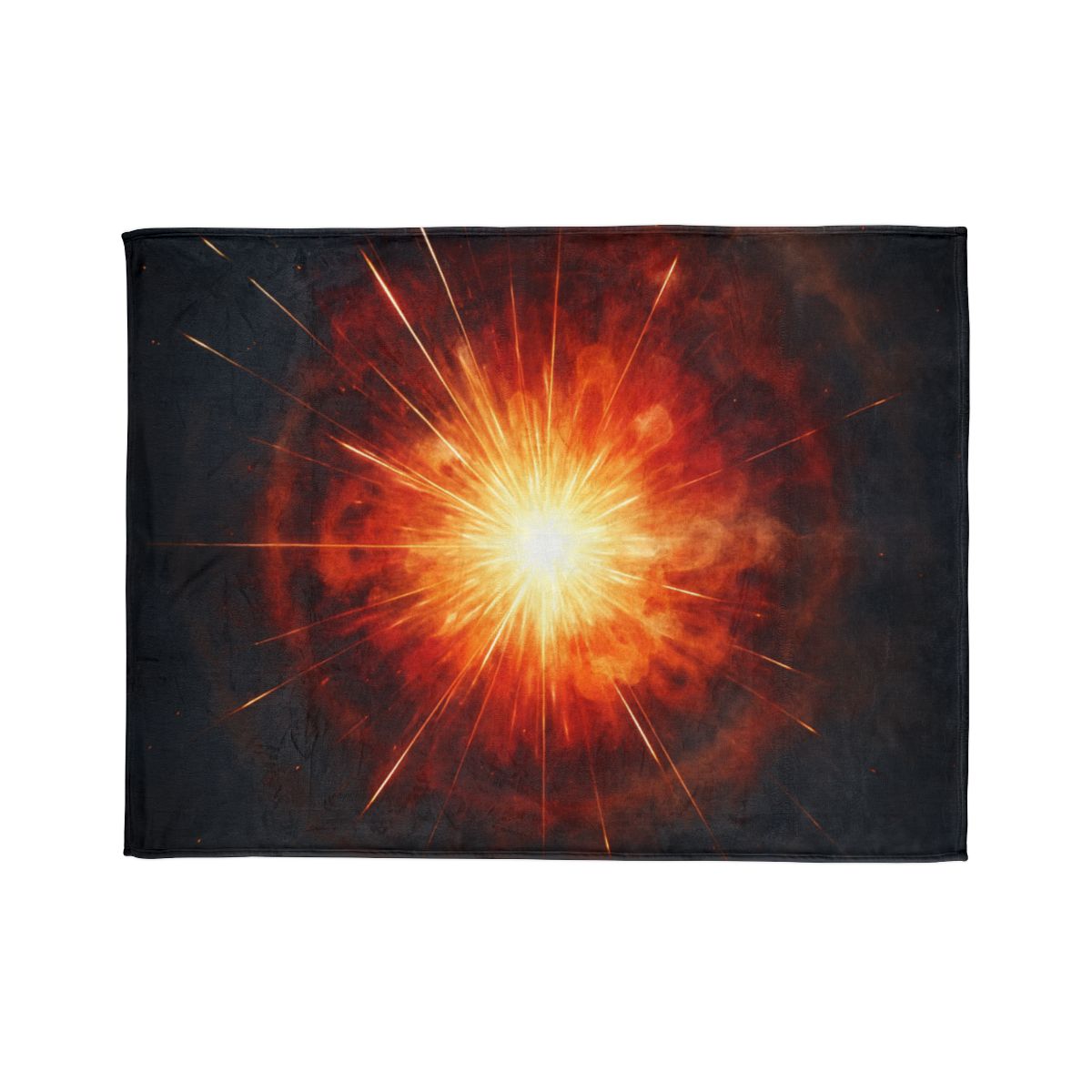 Starburst Petal Shockwave decorative home blankets