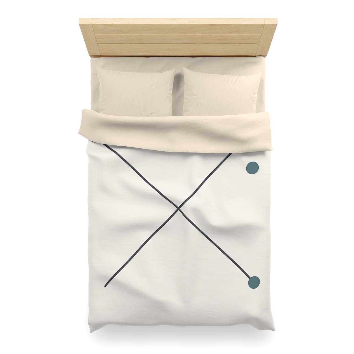 Crossed Vector Starfield soft comforter duvets