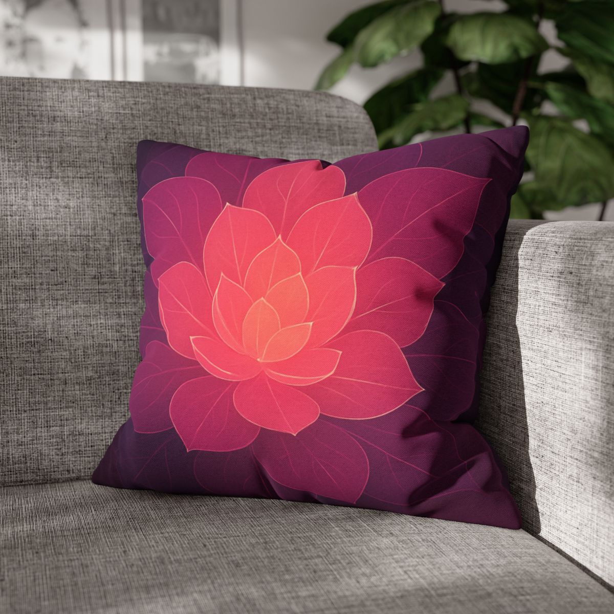 Petal Prism Overlap personalized pillow covers
