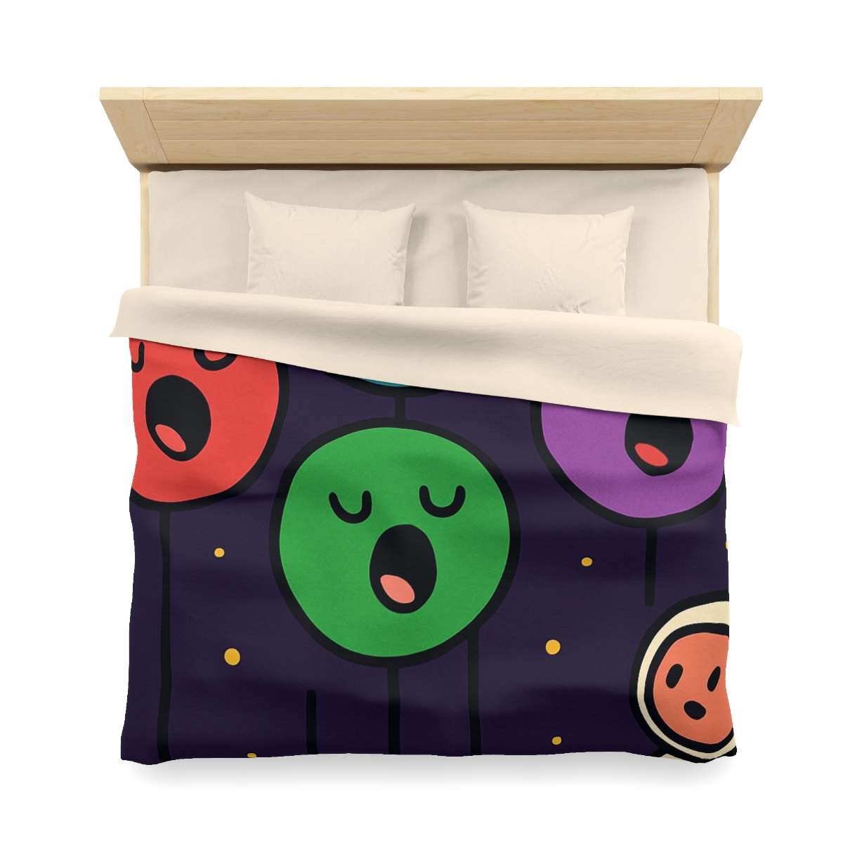 Galaxy Garden Of Singing Planets designer printed duvets