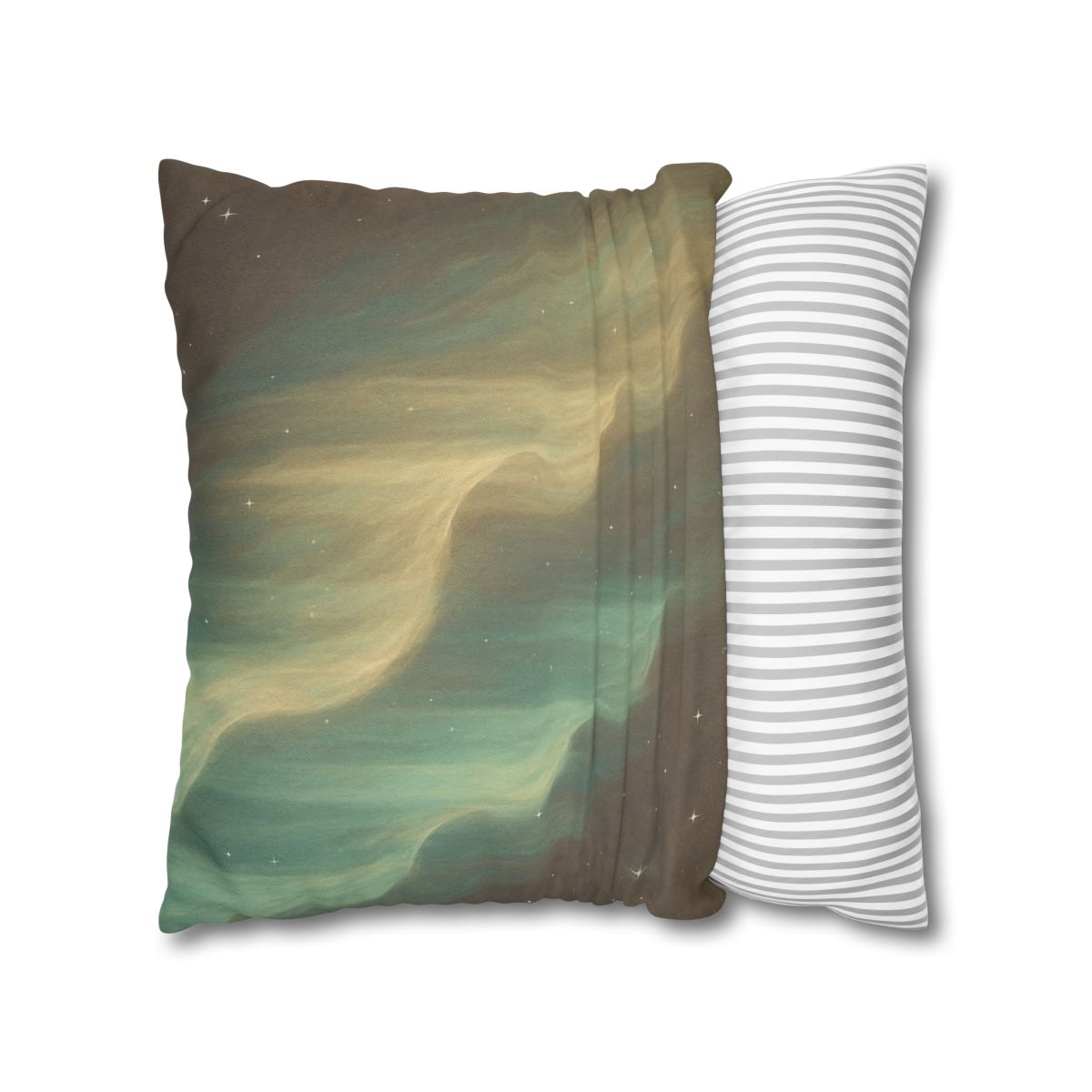 Auroral Dust Cascade trendy patterned pillow cases