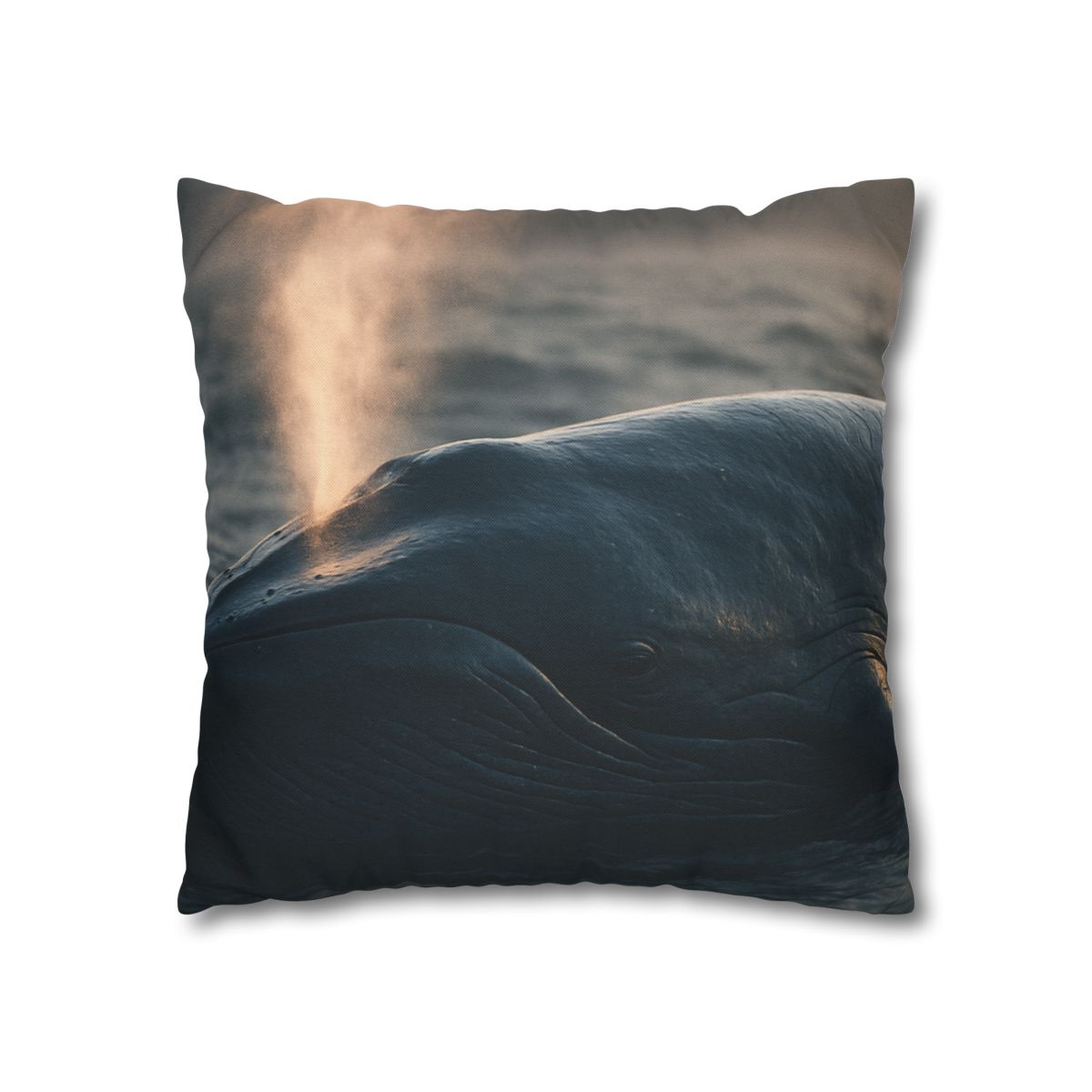 Ocean Song Blue Whale unique gift pillow cases
