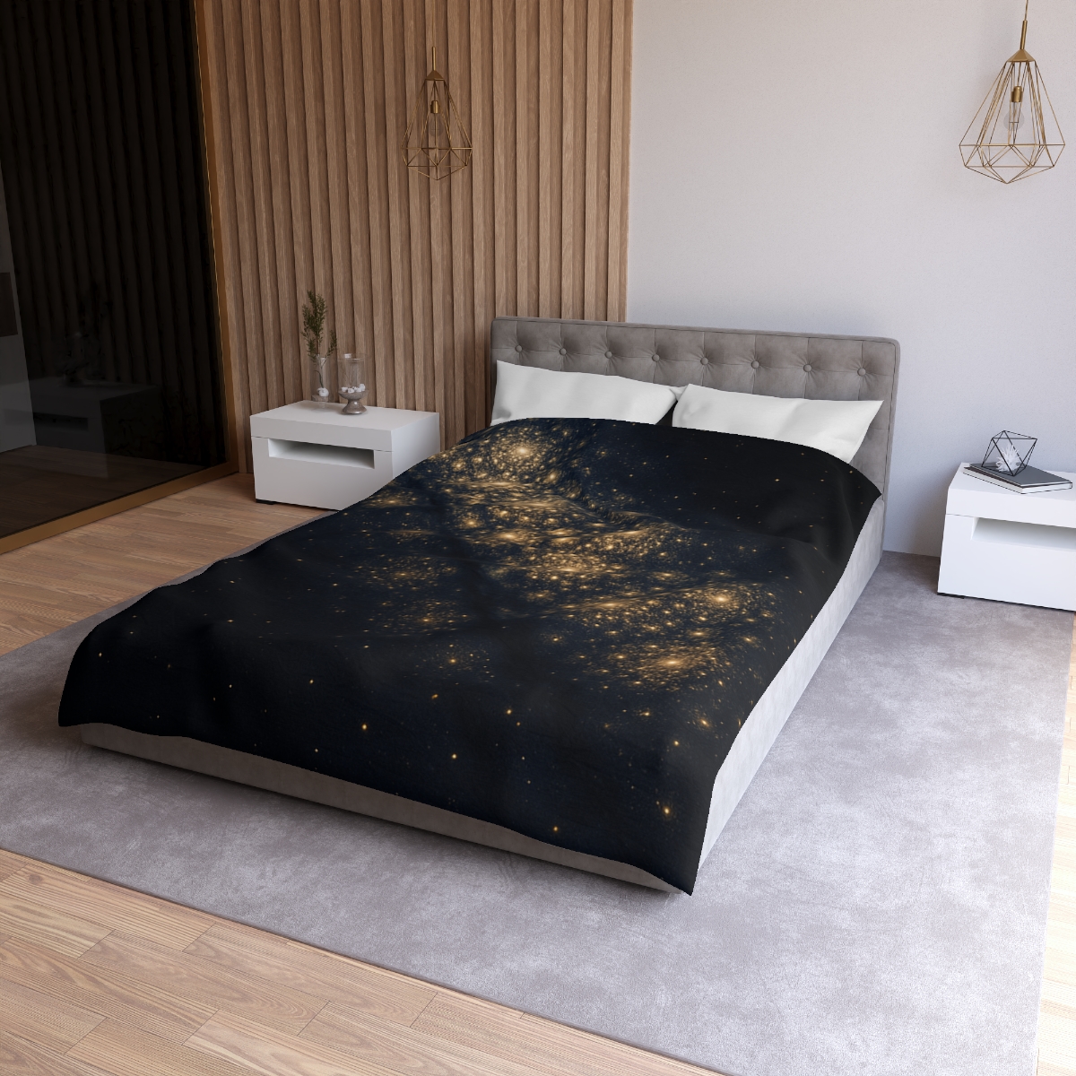 Starfield Mosaic Cascade trendy bedroom duvets