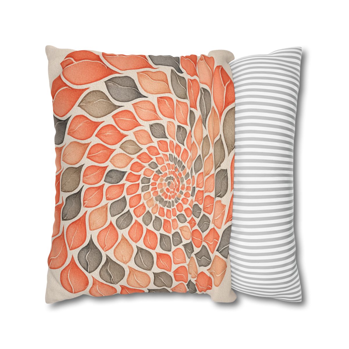 Bud Spiral Time Mosaic stylish decorative pillowcases