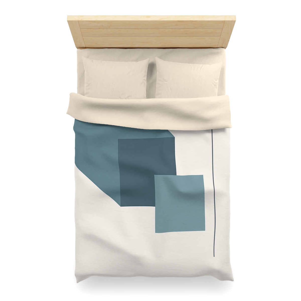 Stepped Rectangle Orbits personalized bedding duvets