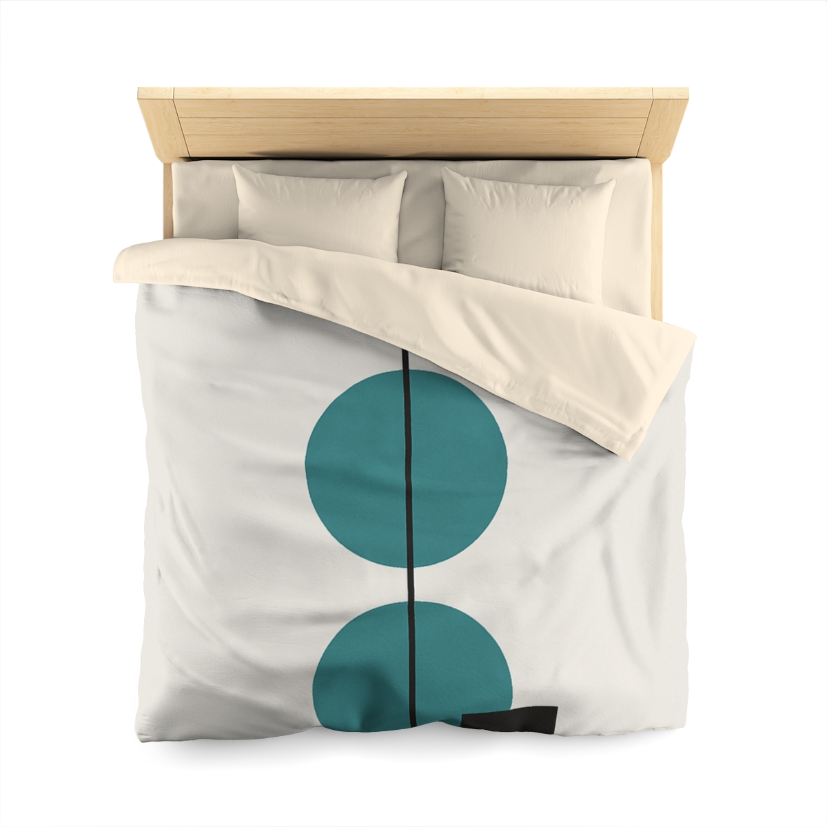 Staggered Discs With Shared Axis personalized bedding duvets