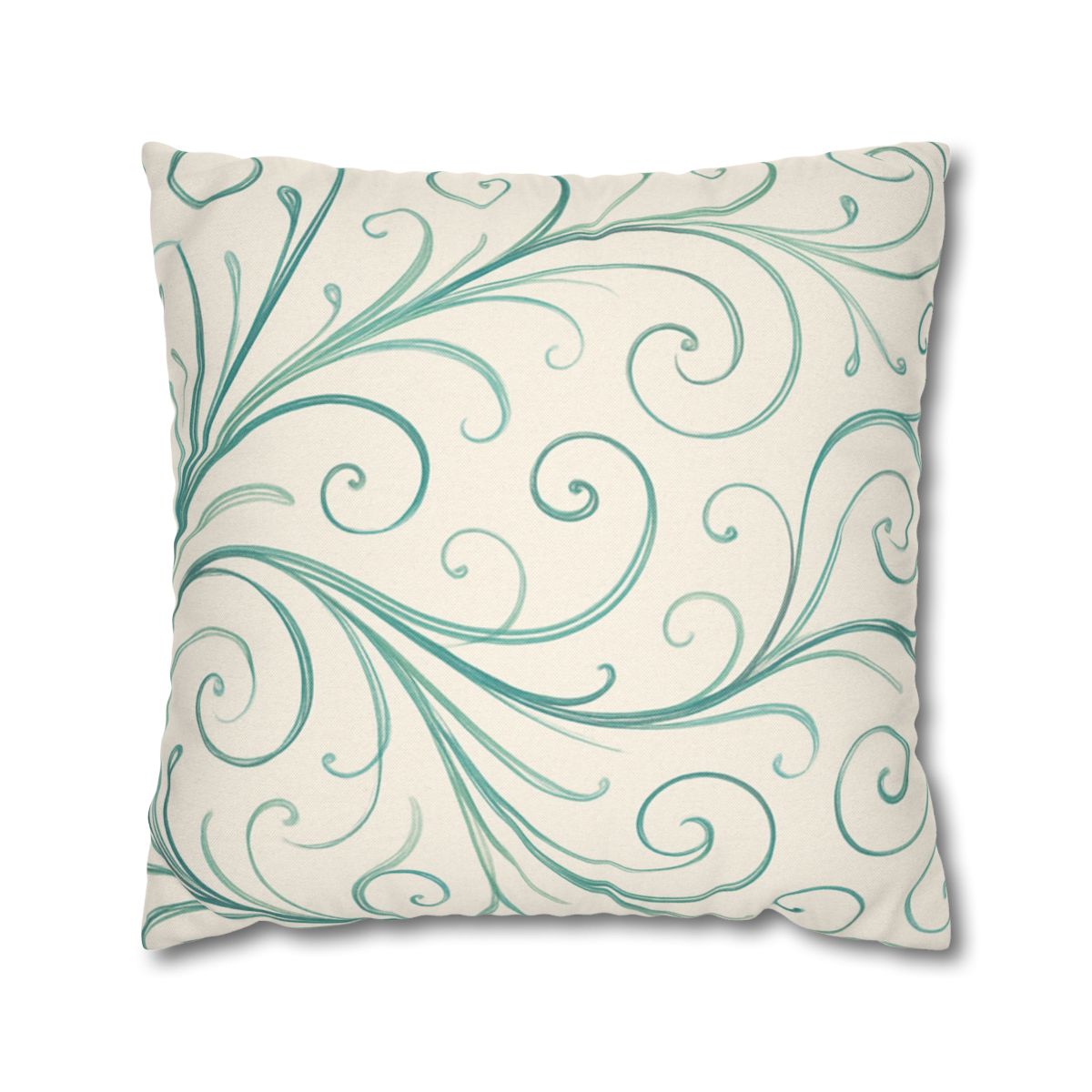 Tendril Wave Filigree custom pillow cases