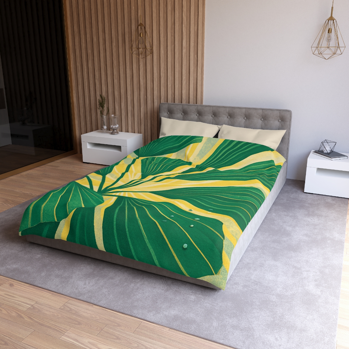 Frond Fan Radiance stylish duvet covers