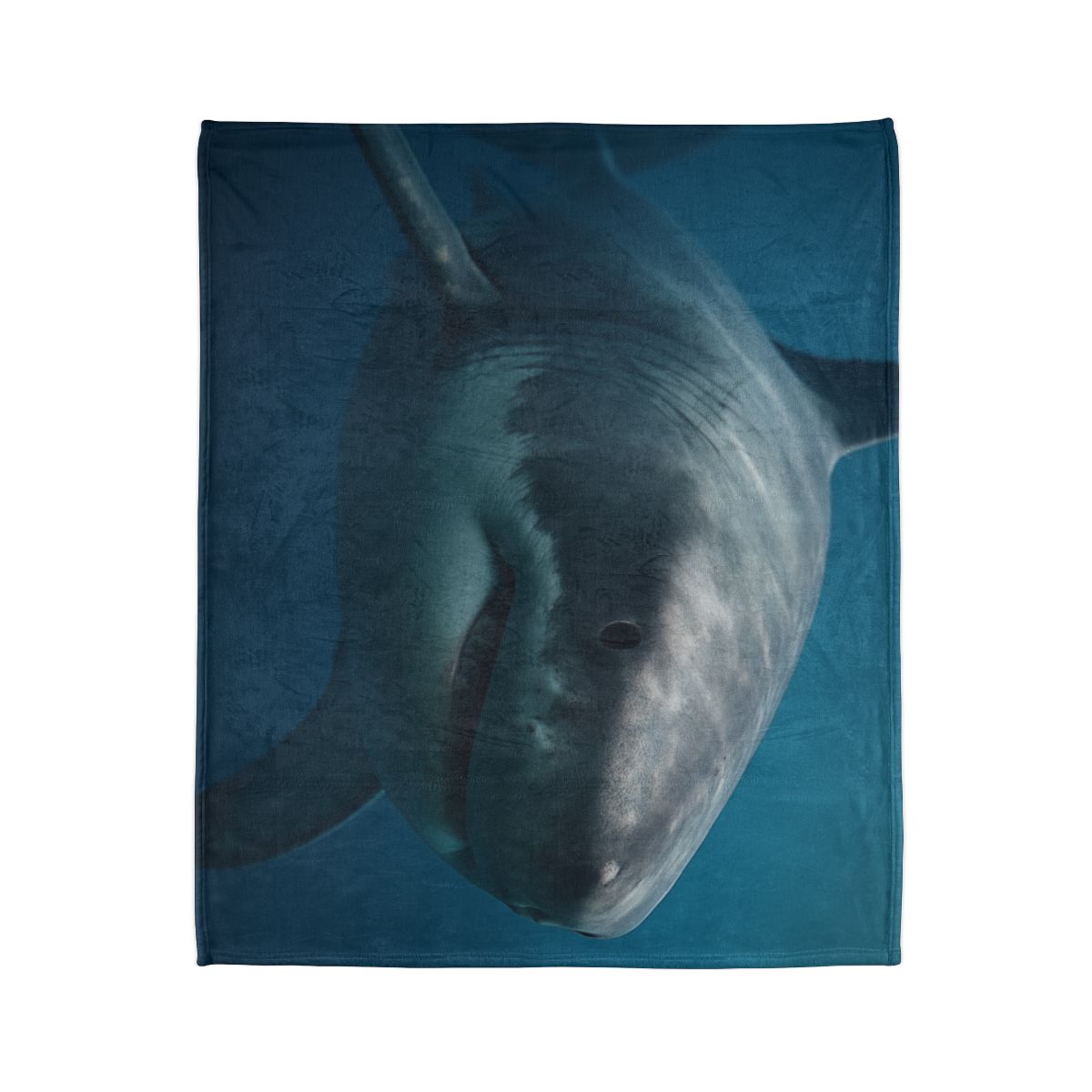 Silent Hunter Great White Shark soft fleece blankets