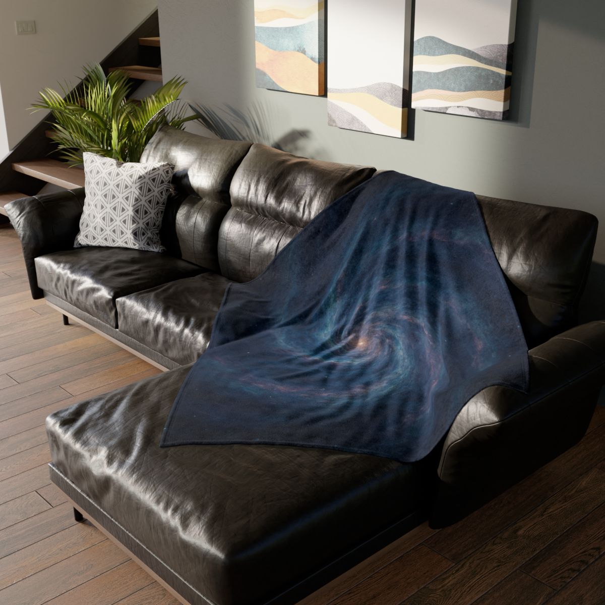 Nebula Spiral Haze unique gift blanketscustom blankets