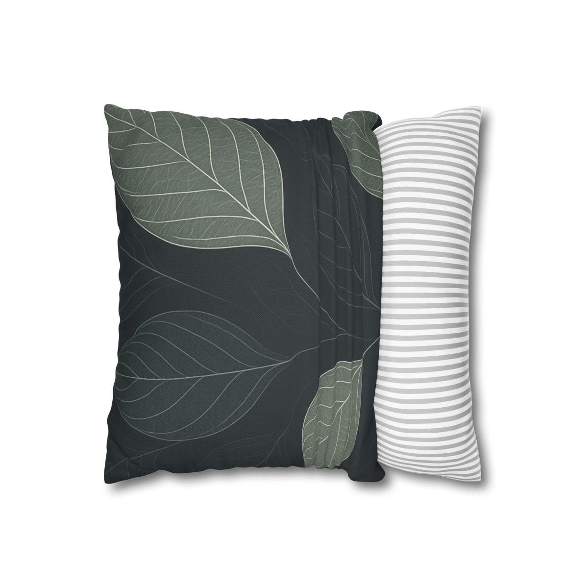 Leaf Vein Circuit Filigree soft cotton pillow cases