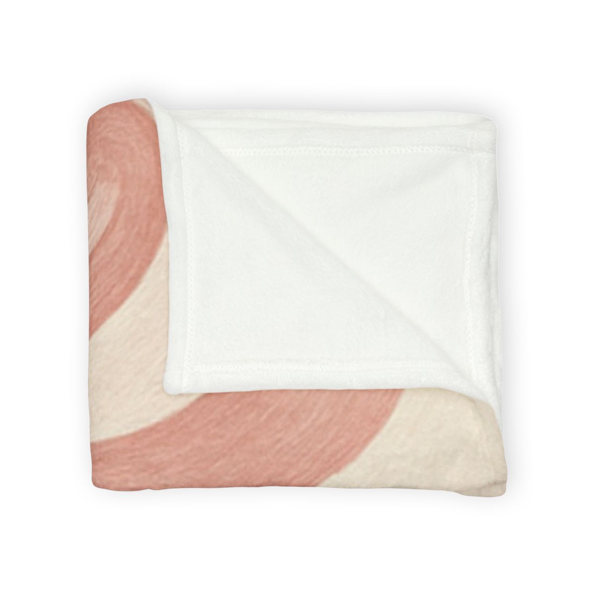 Curling Bud Spiral personalized cozy blankets