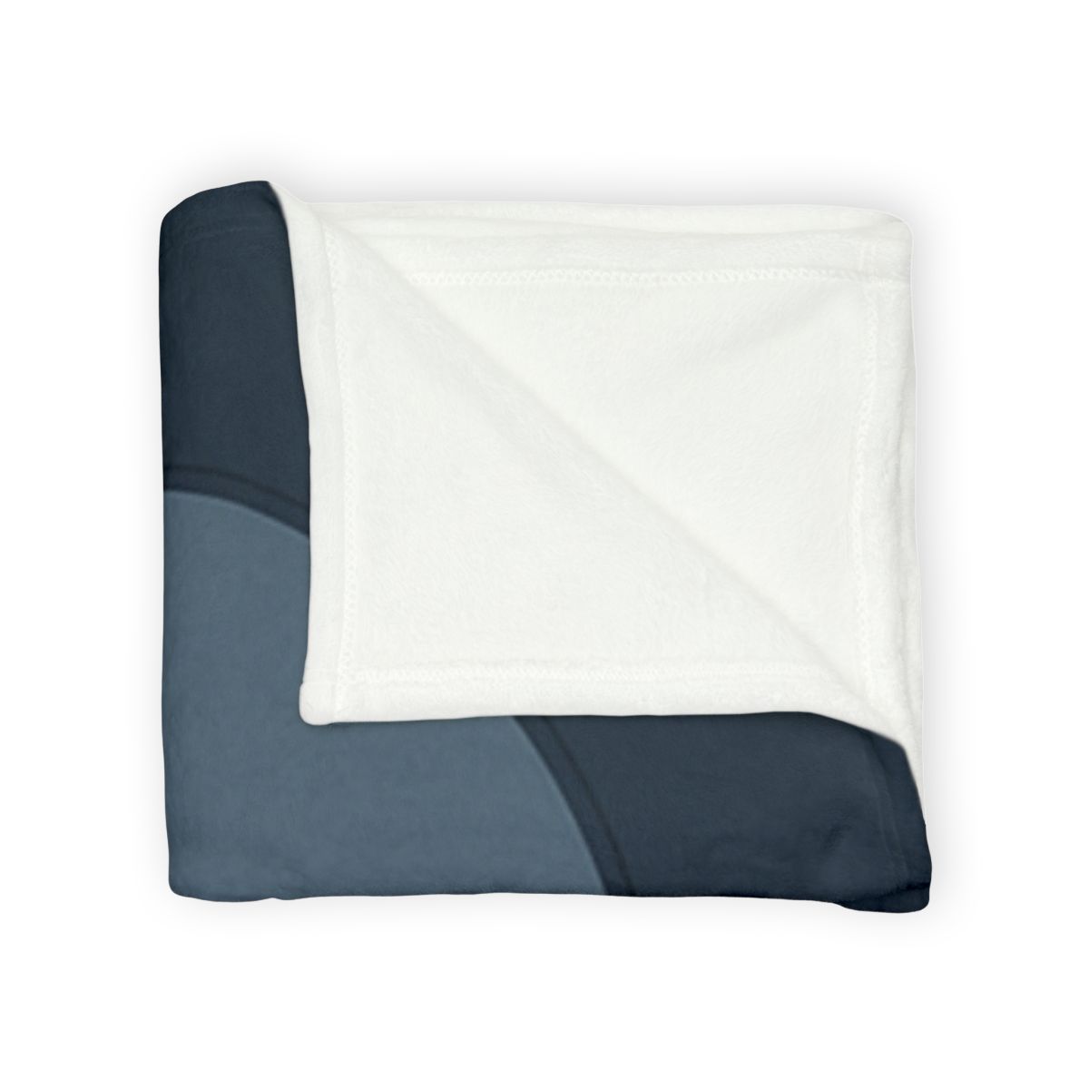 Staggered Circle Trio designer printed blankets