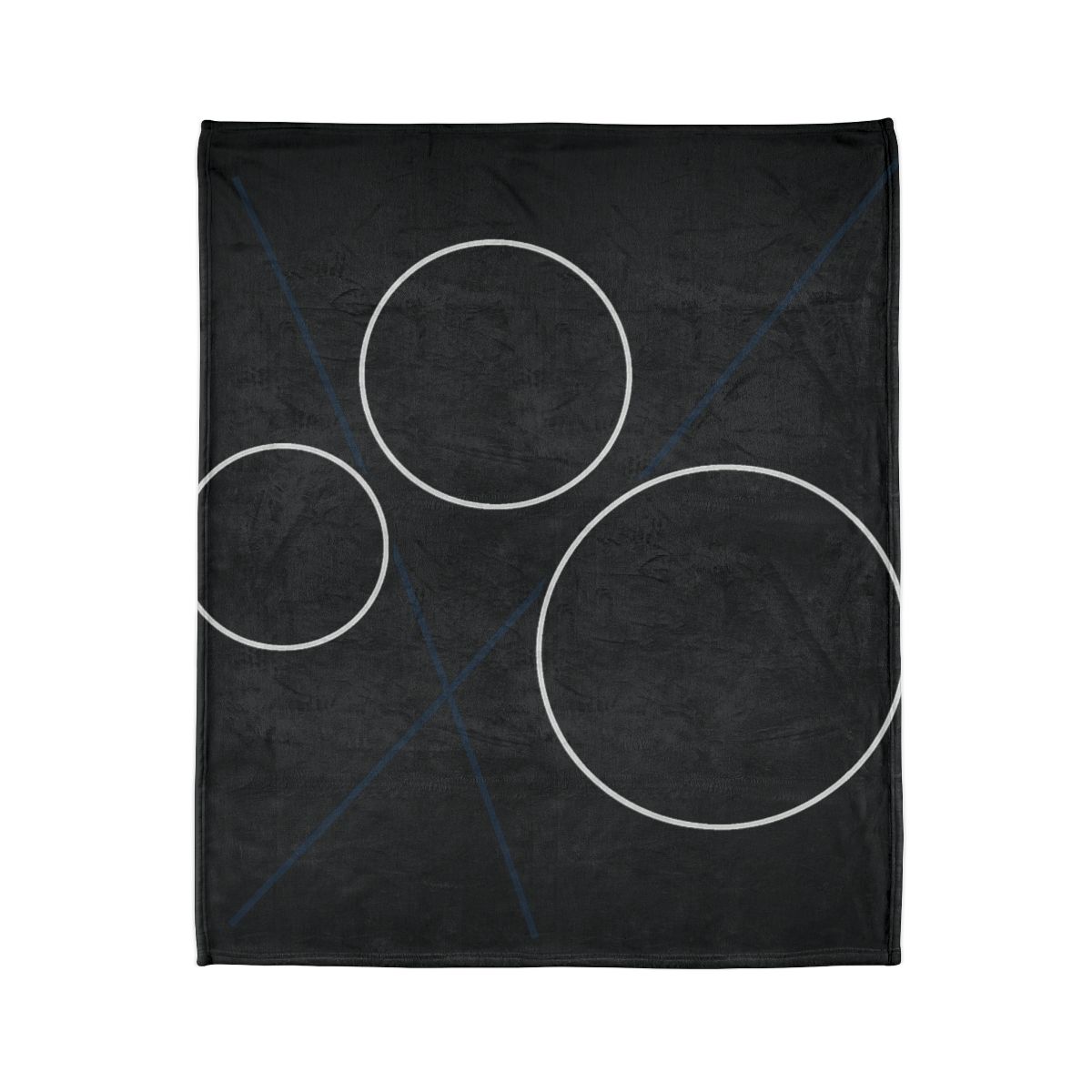 Orbital Line Array personalized cozy blankets