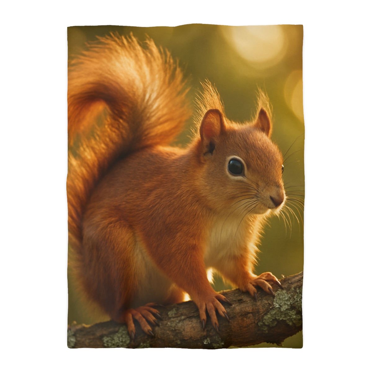 Sunrise Forager Red Squirrel stylish duvet covers