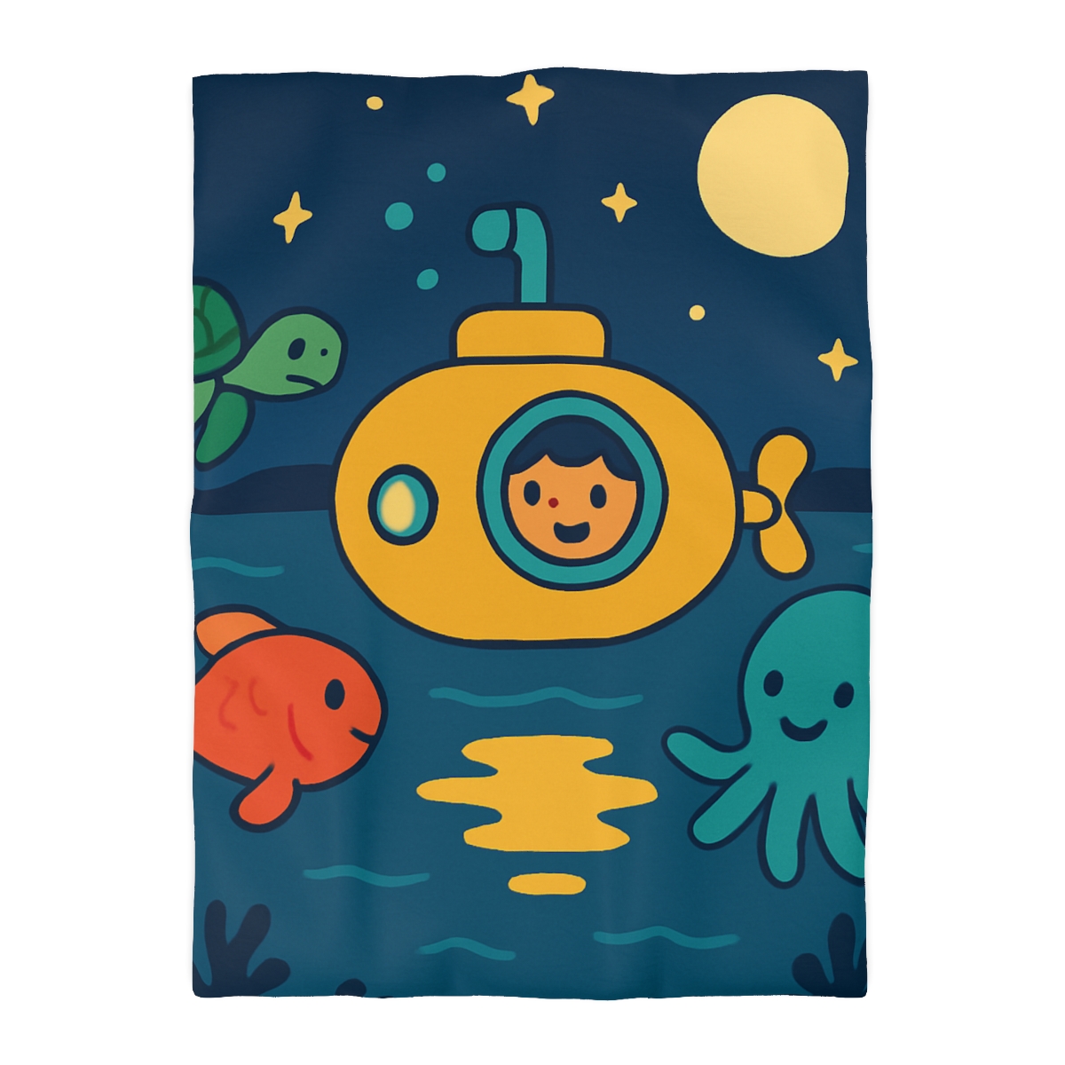 Starry Ocean Explorers stylish duvet covers