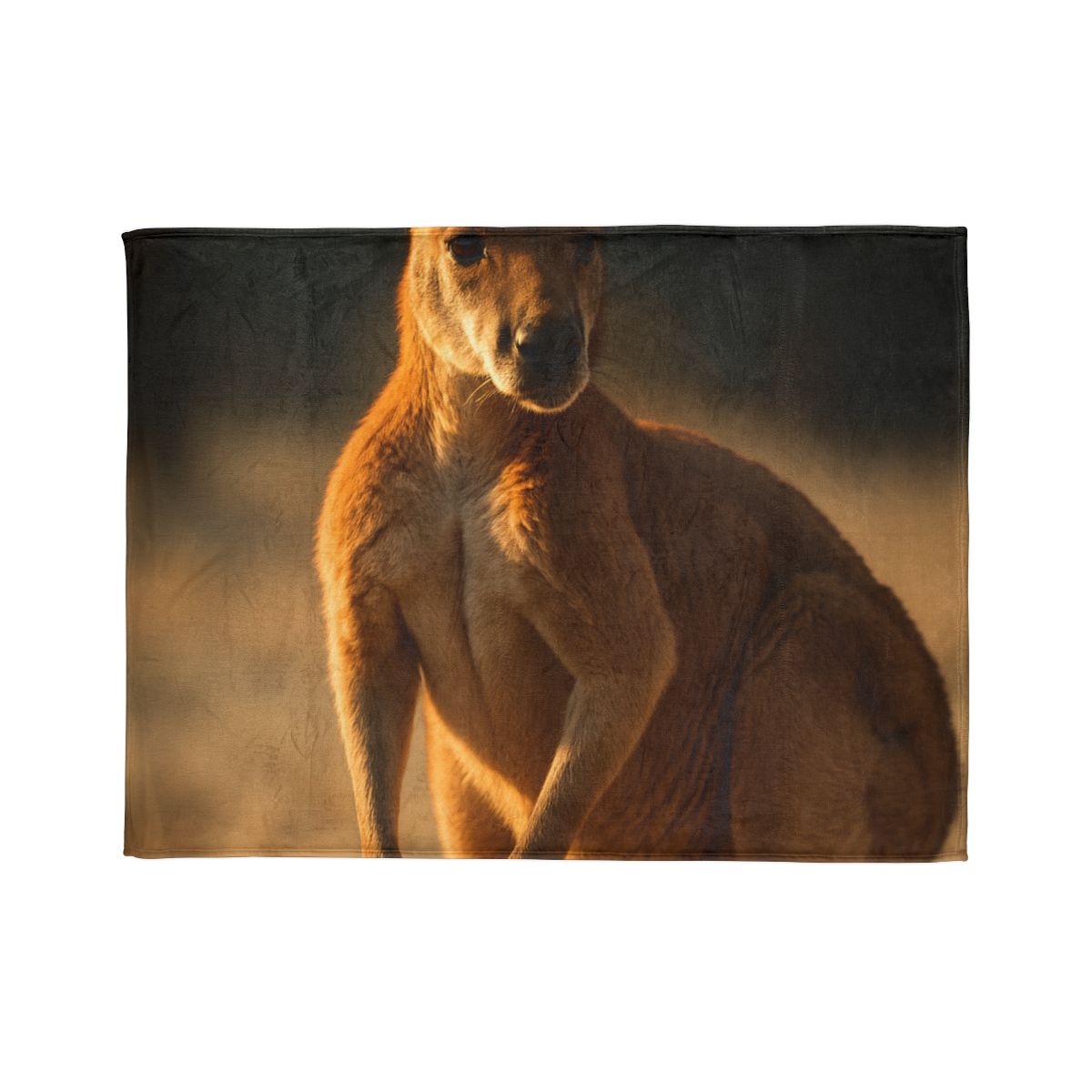 Ember Mantle Red Kangaroo trendy patterned blankets