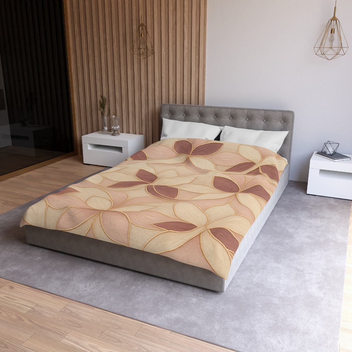 Petal Ribbon Mosaic duvets for gifts