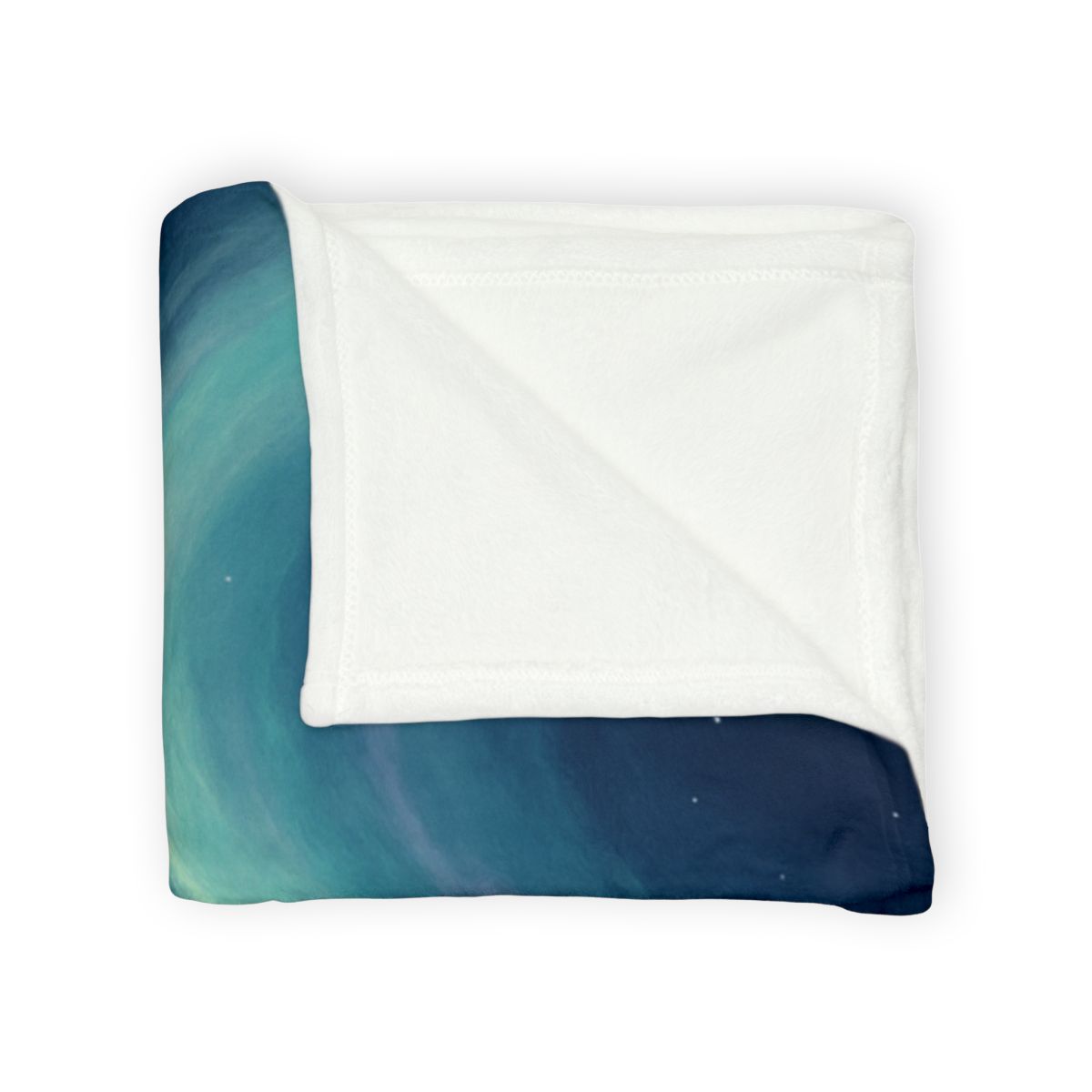 Auroral Drift Nebula decorative home blankets