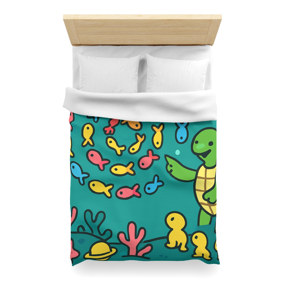 Galaxy Reef School Of Fish duvets for gifts