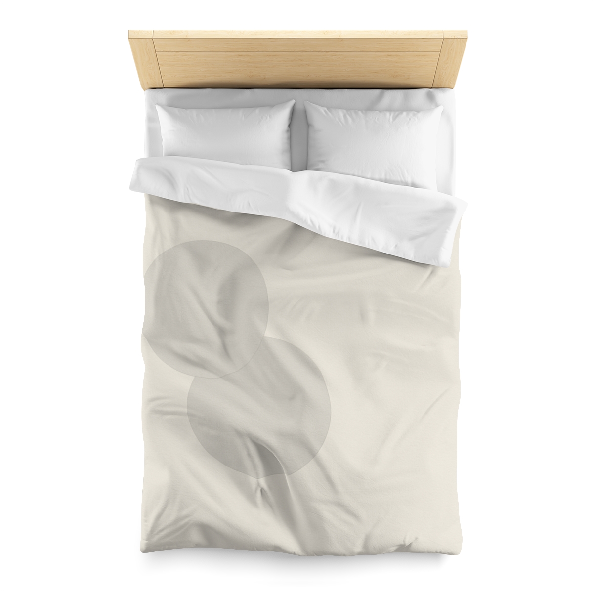 Quiet Orbit Of Three Circles designer printed duvets