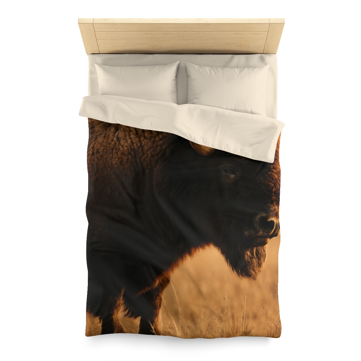 Prairie Thunder Bison custom duvets